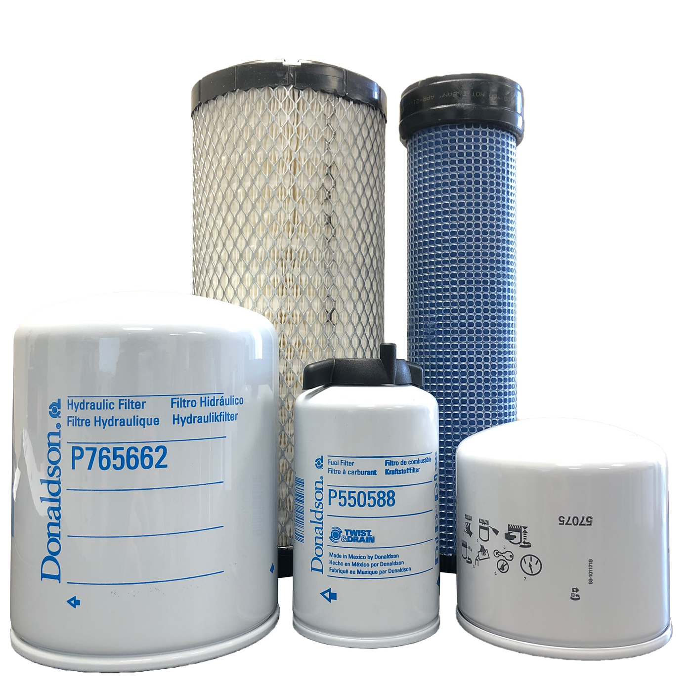 Maintenance Filter Kit CFKIT Maintenance Filter Kit Compatible with NH TN65 TN65D TN65S w/ 2 ...