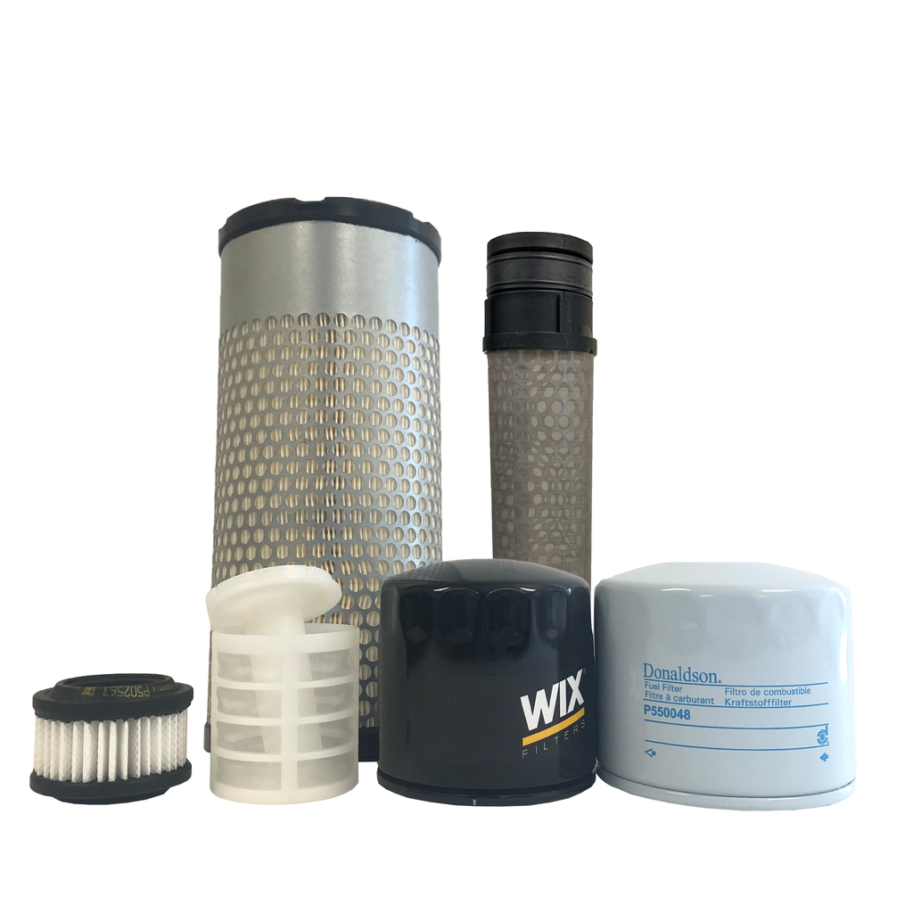 CFKIT Maintenance Filter Kit Compatible with NH E35B Tier 4 Excavators