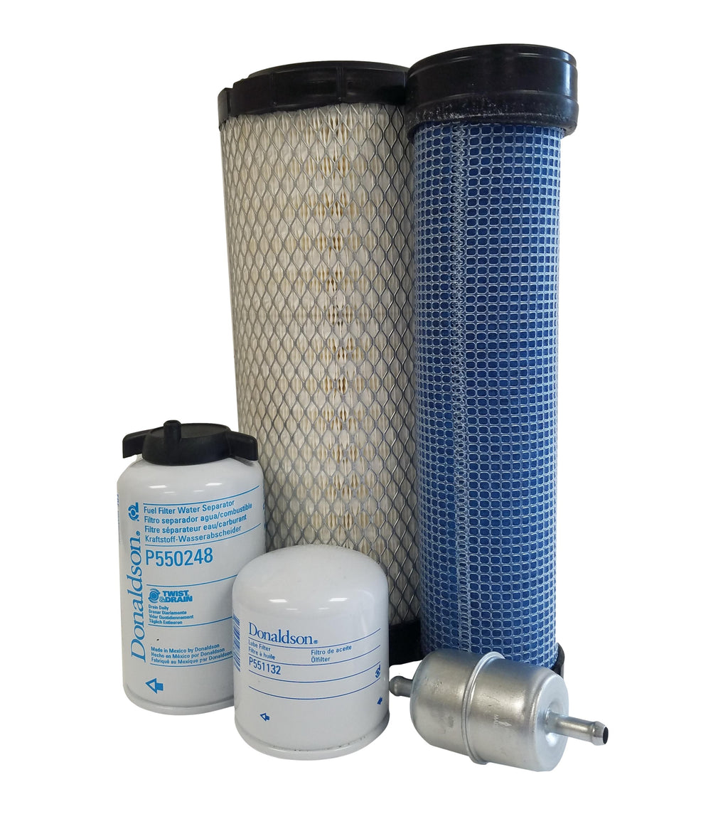CFKIT Maintenance Filter Kit Compatible with NH L216 Skid Steer