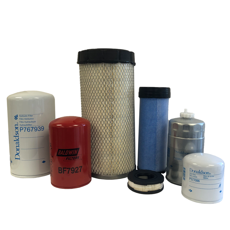 CFKIT Maintenance Filter Kit Compatible with NH POWERSTAR 120 Mechanical Tractor (11/17-01/19)