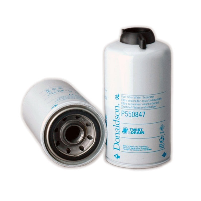 P550847 Donaldson Fuel Filter, Water Separator Spin-On Twist&Drain - Crossfilters