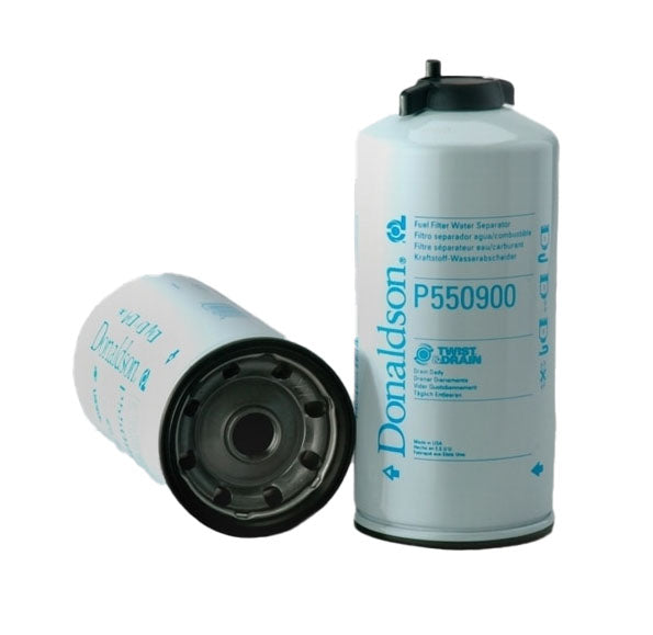 P550900 Donaldson Fuel Filter, Water Separator Spin-On Twist&Drain