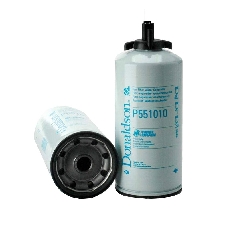 P551010 Donaldson Fuel Filter, Water Separator Spin-On Twist&Drain - Crossfilters