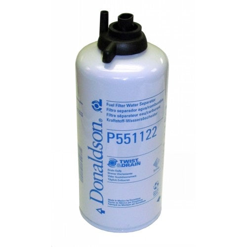 P551122 Donaldson Fuel Filter, Water Separator Spin-On Twist&Drain - Crossfilters
