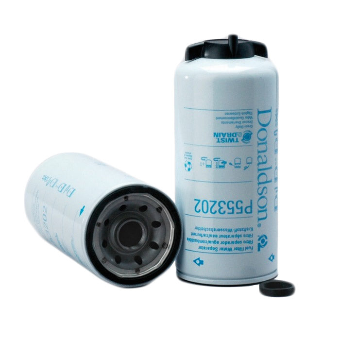 P553202 Donaldson Fuel Filter, Water Separator Spin-On Twist&Drain - Crossfilters