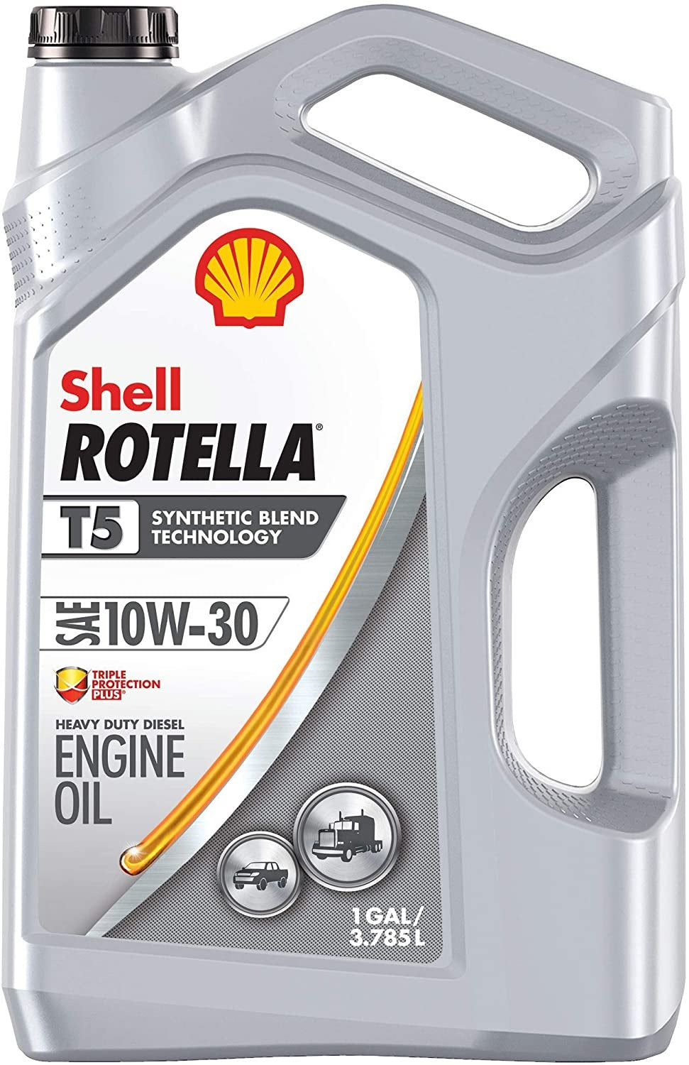 TINY Shell Motor oil タンクローリー V10 スカニア VP Full Synthetic Small Engine Oil, SAE30/10W30, 1 qt
