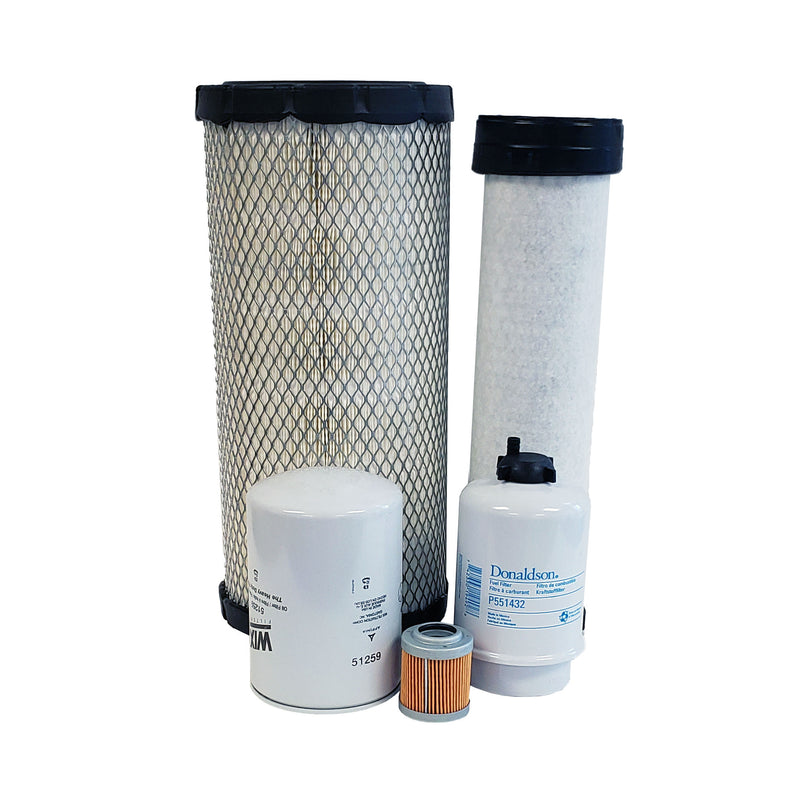 CFKIT Maintenance Filter Kit Compatible with Take-uchi TS70V 18-B (SN 00142 - Current)