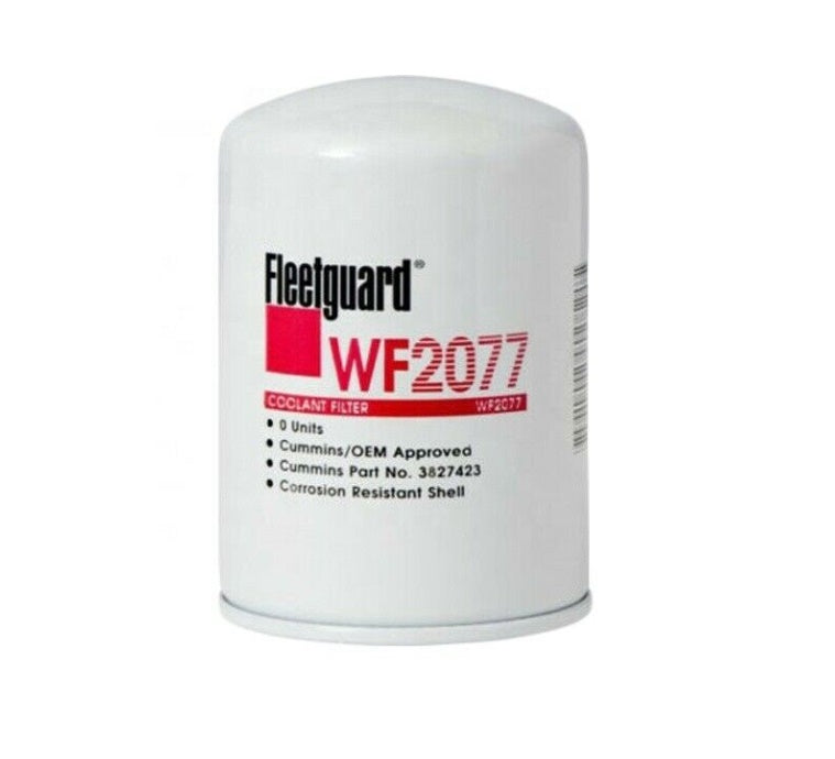 WF2077 Fleetguard Water Filter, Spin-On - Crossfilters