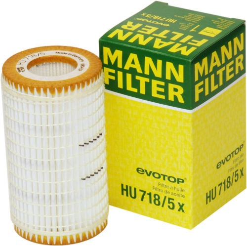 HU718/5X  Mann Engine Oil Filter (HU718/5X) - crossfilters